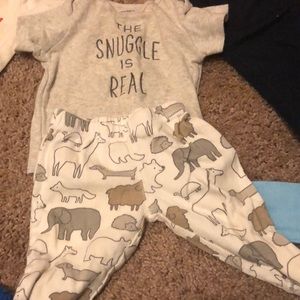 “The snuggle is real “